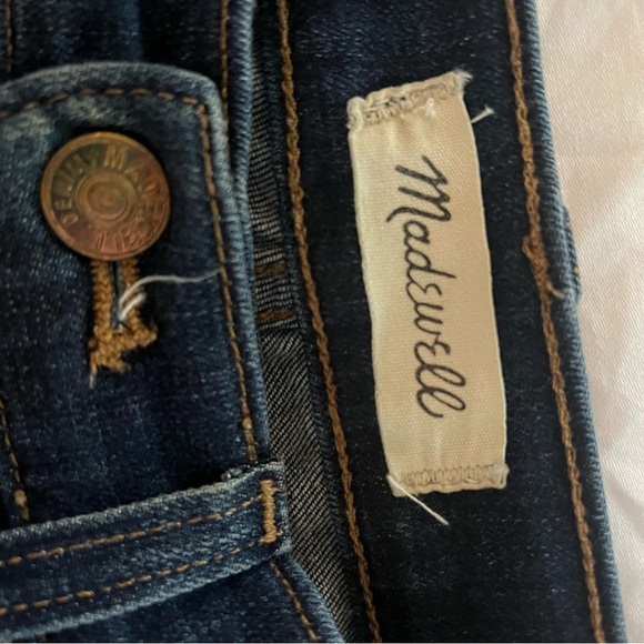 - 🆕MADEWELL 9” mid rise skinny dk blue denim! - Picture 11 of 11